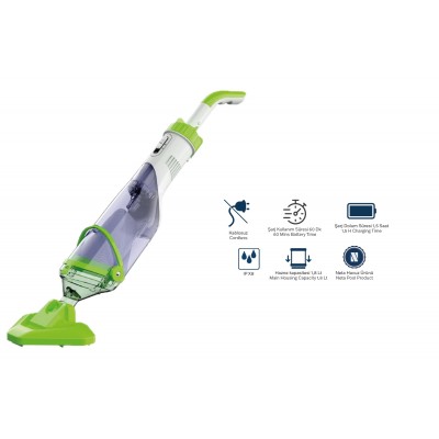 Kablosuz, Dikey Havuz Süpürgesi Üçgen Başlıklı