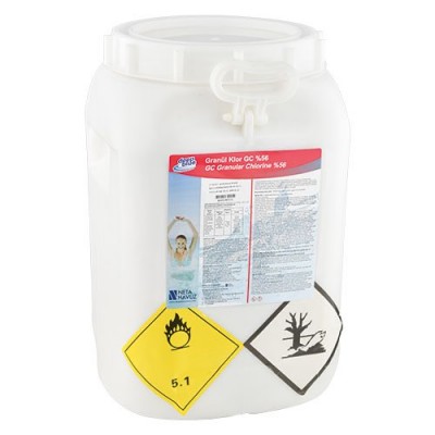 %56'lık Toz Klor 25 Kg Deep Blue