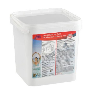 %90'lık Toz Klor 5 Kg Deep Blue