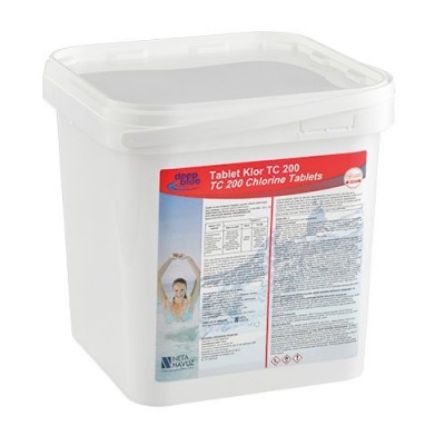 %90 Tablet Klor 5 Kg Deep Blue