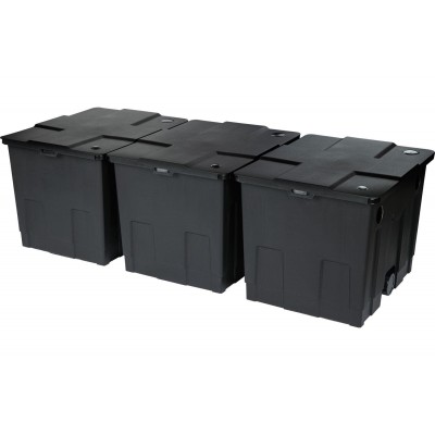 Biyolojik Gölet Filtresi 90.000 Litreye Kadar Göletler İçin, 3 Bölmeli 