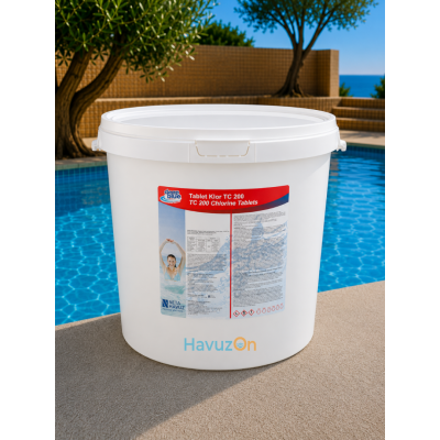 %90 Tablet Klor 10 Kg Deep Blue