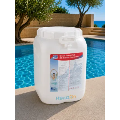 %90'lık Toz Klor 25 Kg Deep Blue